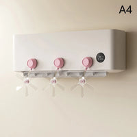 Air Conditioner Rechargeable Handheld Fan Cute Design Portable and Multi-Scenarios and Suitable Hanging Machine Wind Shield - Bear Hugs