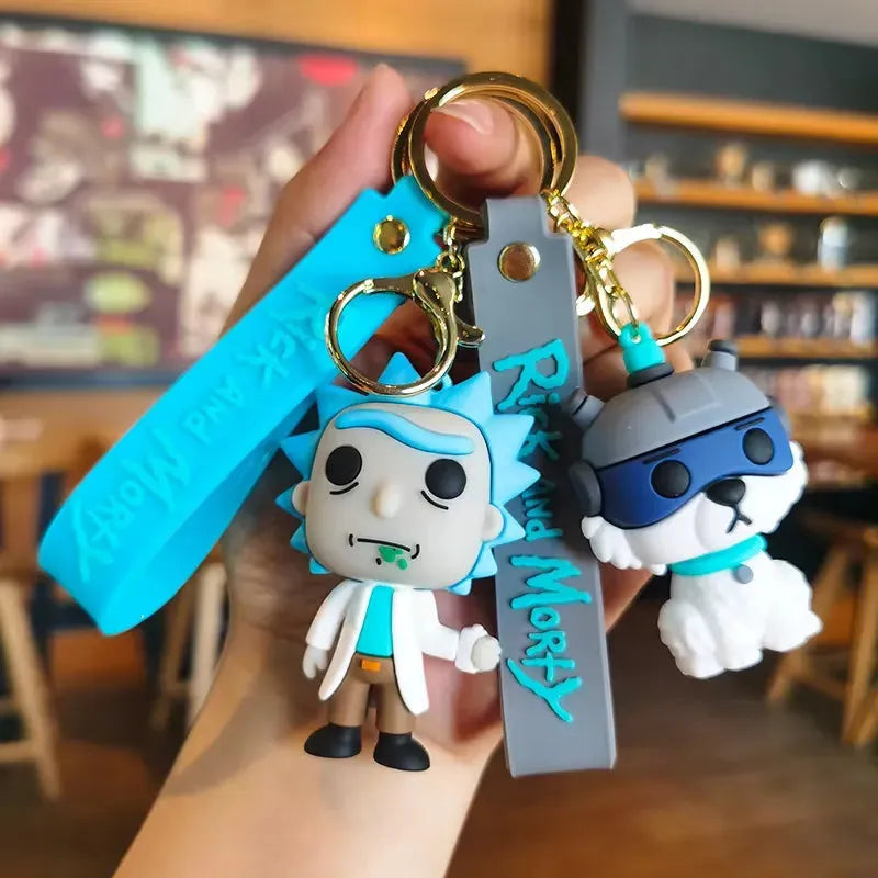 Rick and Morty 3D Keychain