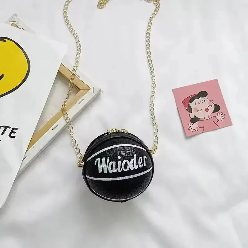 Slam Dunk Basketball Crossbody Bag