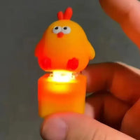 Press & Play Pals Sound & Light Keychain