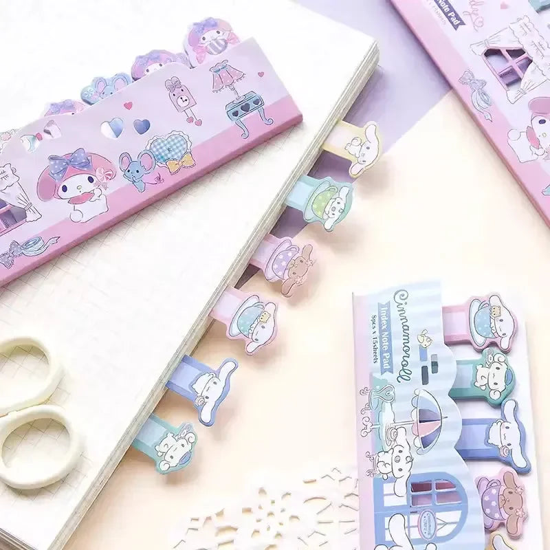 Kawaii Keepsakes Sanliou Sticky Notes (120 Pcs)