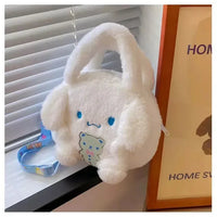 Sanrio Kuromi Cinnamoroll Plush Bag