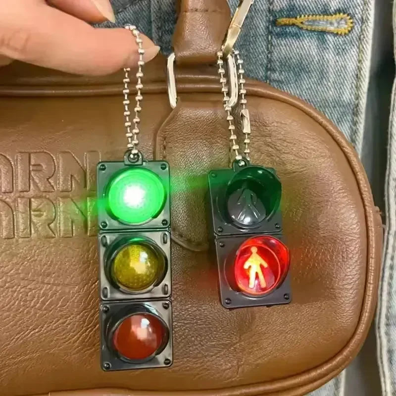 Traffic Lights LED Keychain