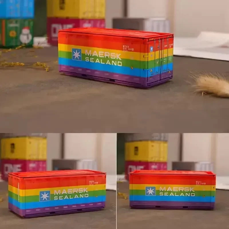 Shipping Container Desktop Storage Box