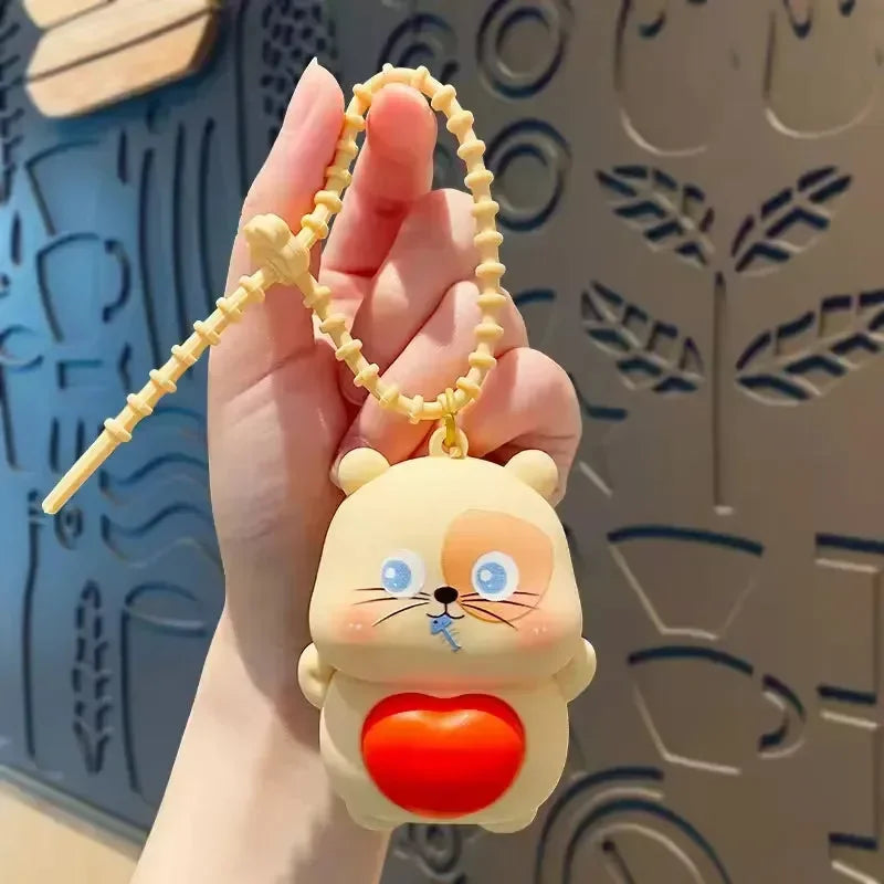 Heartfelt Critter Crew Keychain