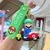 Mario Scooter Scoot Crew Keychain