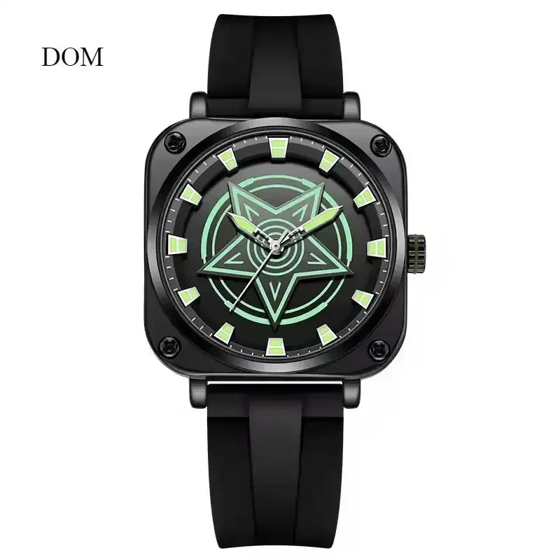 DOM Cosmic Glow Square Watch