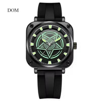 DOM Cosmic Glow Square Watch