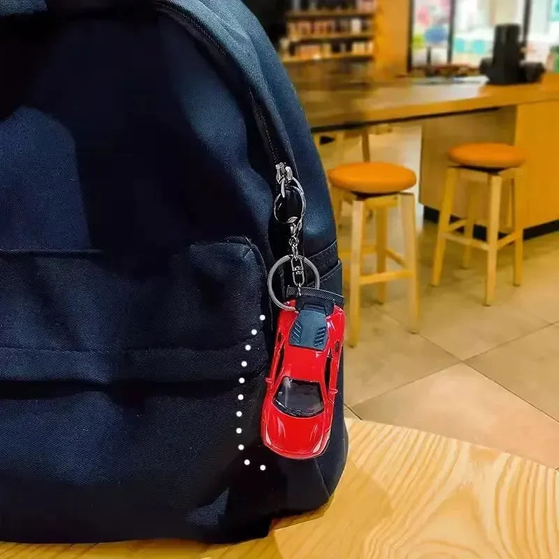 Speedster Mini Sports Car Keychain