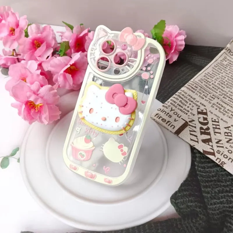 Hello Kitty Paw Print Tok Stand Phone Case (For iPhones)