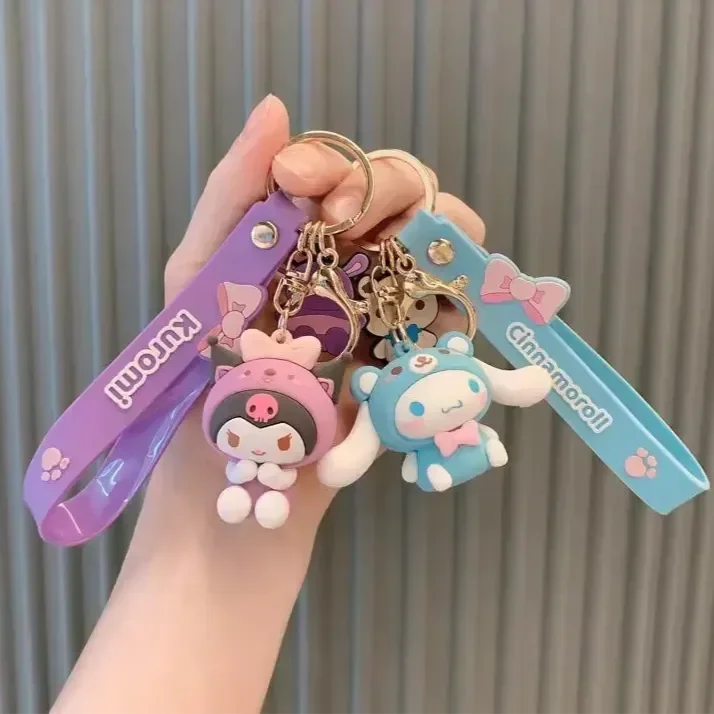 Sanliou Hoodie Cute Girl 3D Keychain