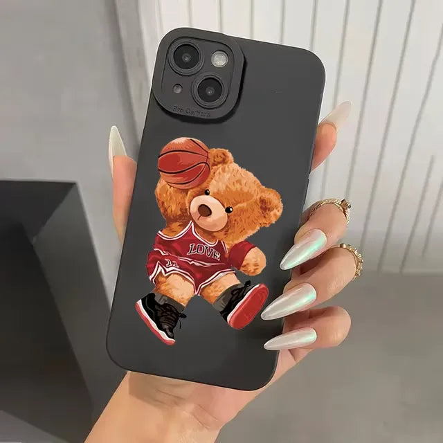 Ted Bear Silicon Phone Case (For iPhones)