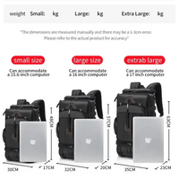 حقيبة ظهر سفر قابلة للتحويل من Go Explore 