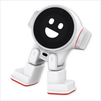 Original Letianpai Rux Robot Smart Companion Electron Ai Intelligent Automation Robot GPT Voice Fun Desktop Pet ai Robots White - Bear Hugs