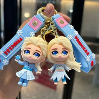 Frozen Princess Crew 3D Keychain