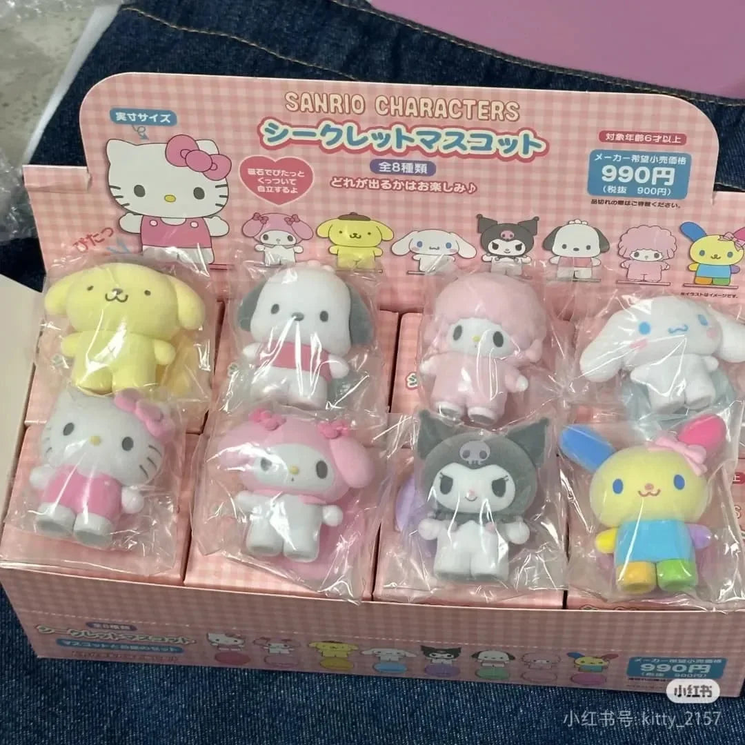 Sanrio Pitatto Friends Mini Flocky Figurines - Unofficial - Bear Hugs