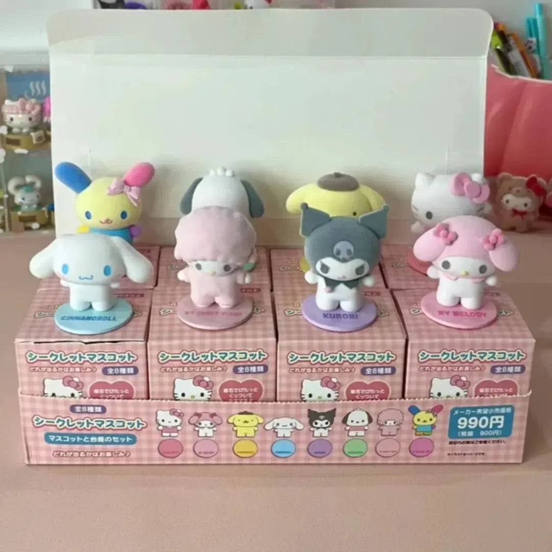 Sanrio Pitatto Friends Mini Flocky Figurines - Unofficial - Bear Hugs