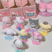 Sanrio Pitatto Friends Mini Flocky Figurines - Unofficial - Bear Hugs