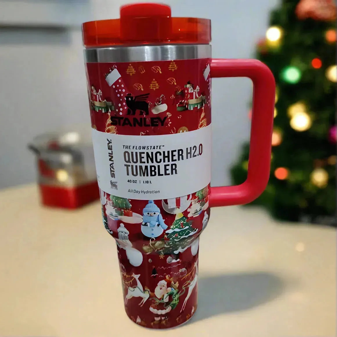 Stanley Quencher H2.0 Festive Edition Insulated Tumbler (40 oz)