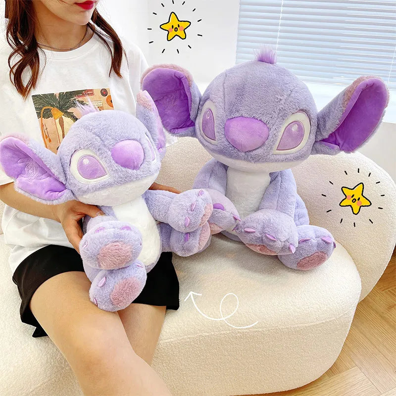 Purple Stitch Plush Doll