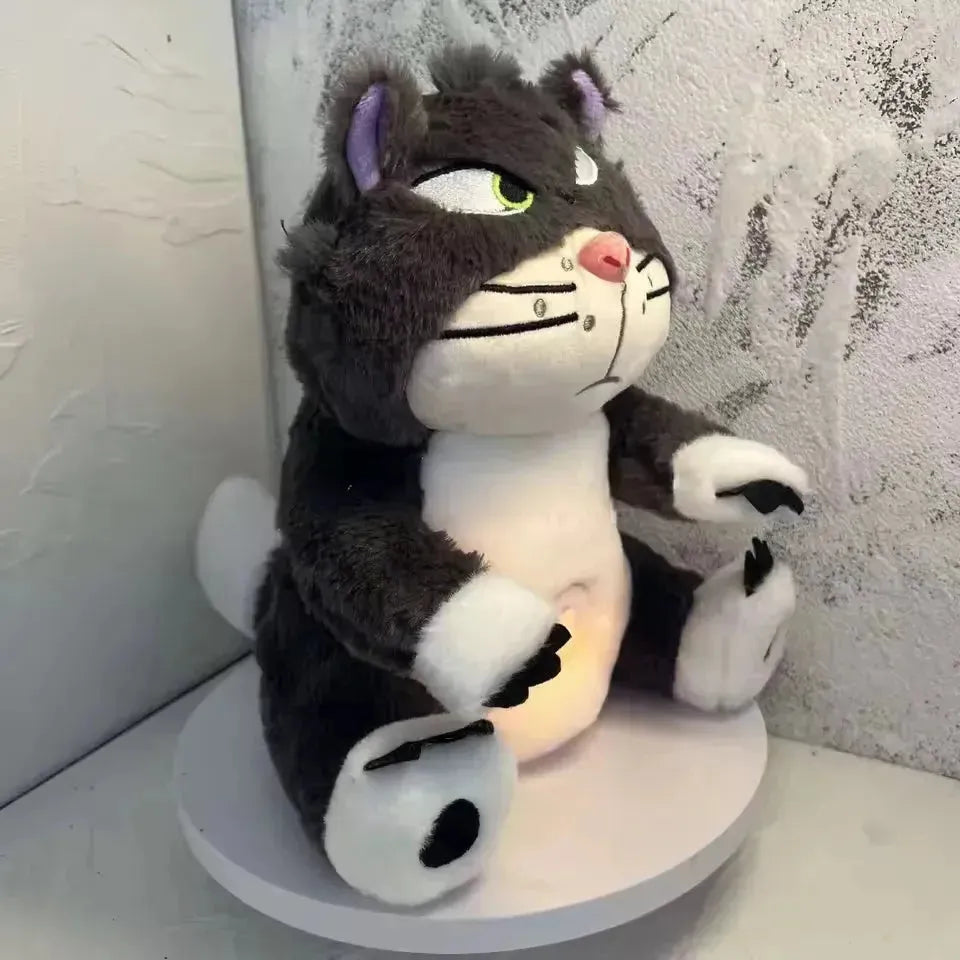 Lucifer Cat Musical Breathing Teddy Plushie