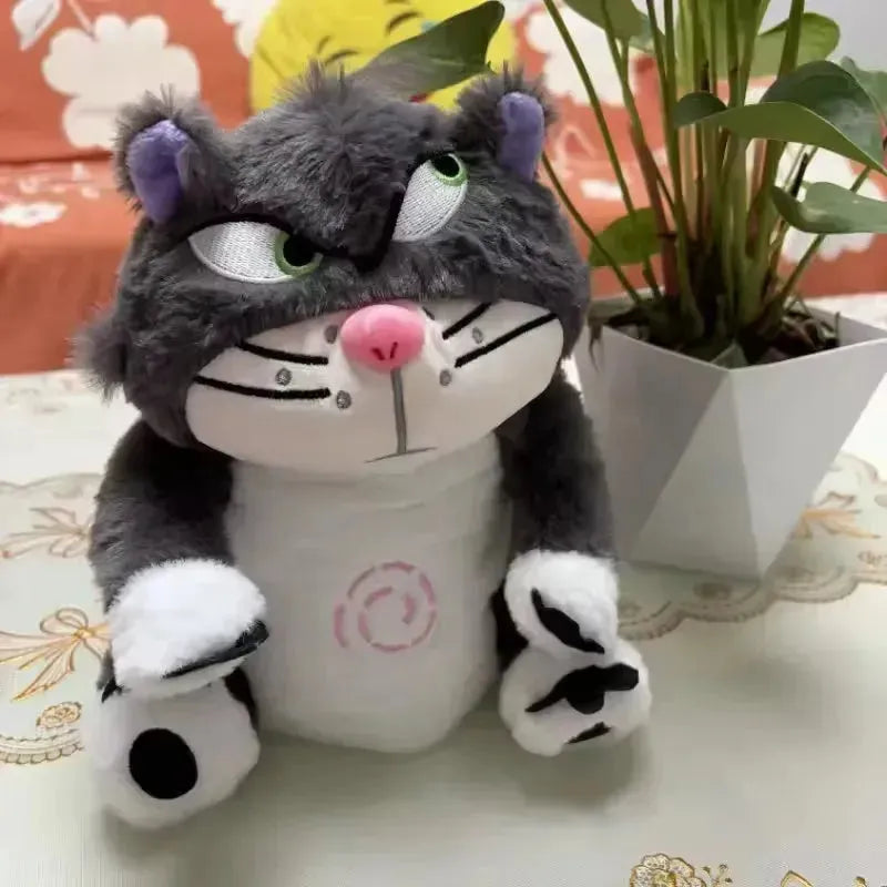 Lucifer Cat Musical Breathing Teddy Plushie