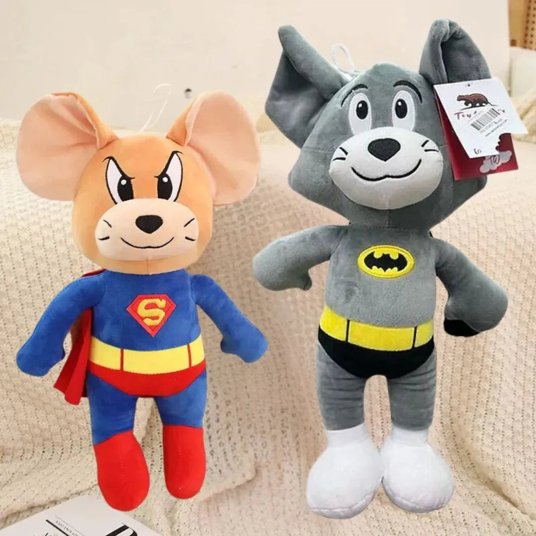 Tom & Jerry Superhero Plushies