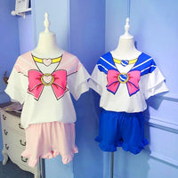 Cute Sailor moon Pajamas Suits PN0254 - Bear Hugs