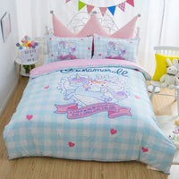 Dreamy Unicorn And Cinnamoroll Bedding Set PN0532 - Bear Hugs