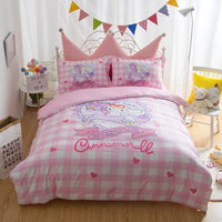 Dreamy Unicorn And Cinnamoroll Bedding Set PN0532 - Bear Hugs