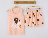 Brown Bear Pajamas Suits PN1332 - Bear Hugs
