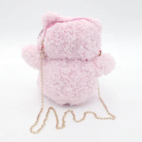 Bow-tique Bear Plush Sling Bag