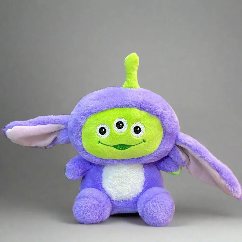 Green Alien Bunny Ears Plushies (25 cm)