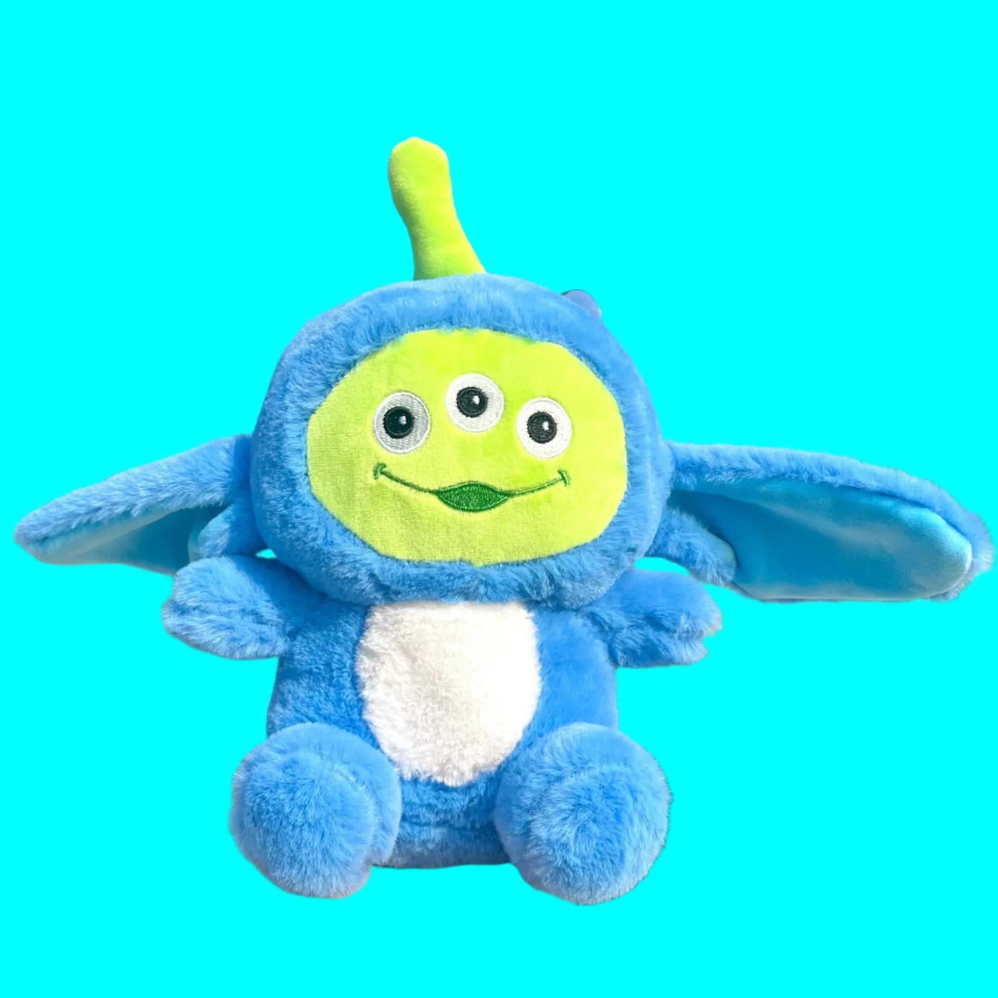 Green Alien Bunny Ears Plushies (25 cm)