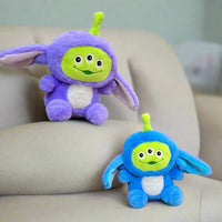 Green Alien Bunny Ears Plushies (25 cm)