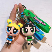 Cute Powerpuff Girls Keychains