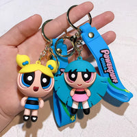 Cute Powerpuff Girls Keychains