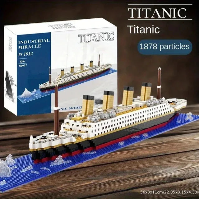 Titanic Ship Building Blocks