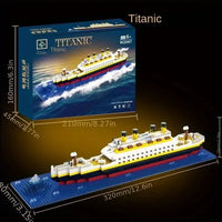 Titanic Ship Building Blocks