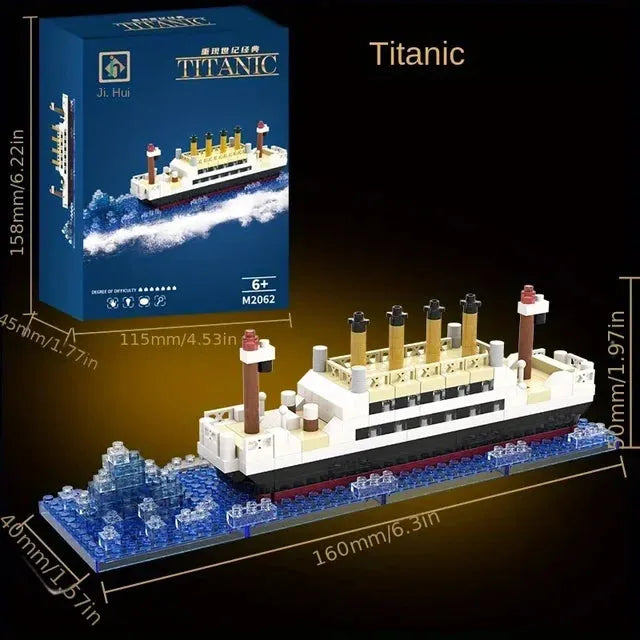 Titanic Ship Building Blocks