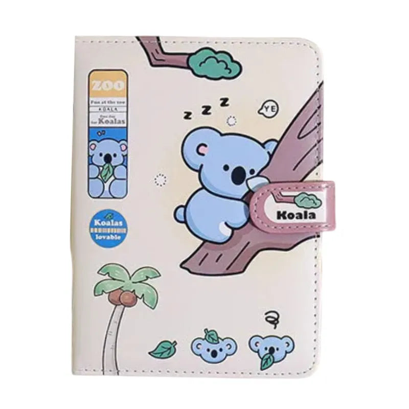 Cute Fun Zoo Diary with Magnetic Clasp