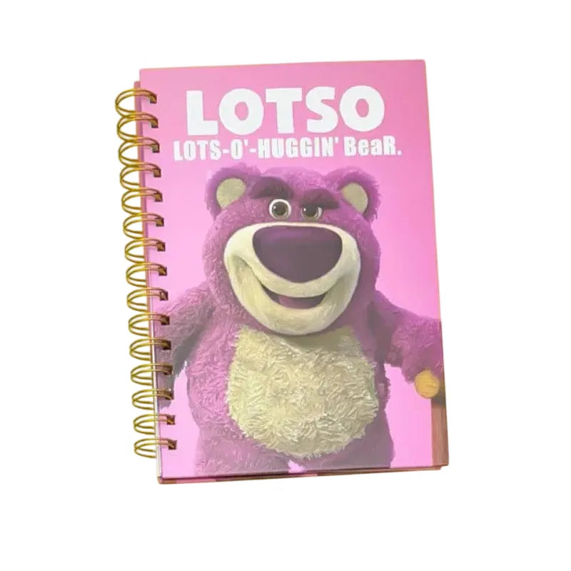 Hugging Lotso A5 Spiral Notebook