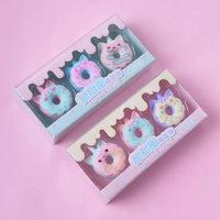 Cute Donut Eraser (Pack Of 3)