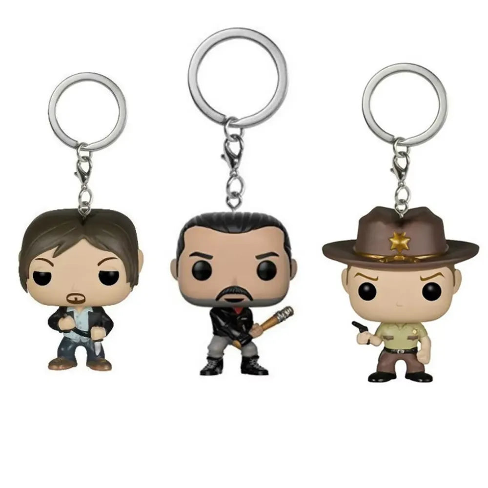 Pocket Pop Walking Dead Character Keychain