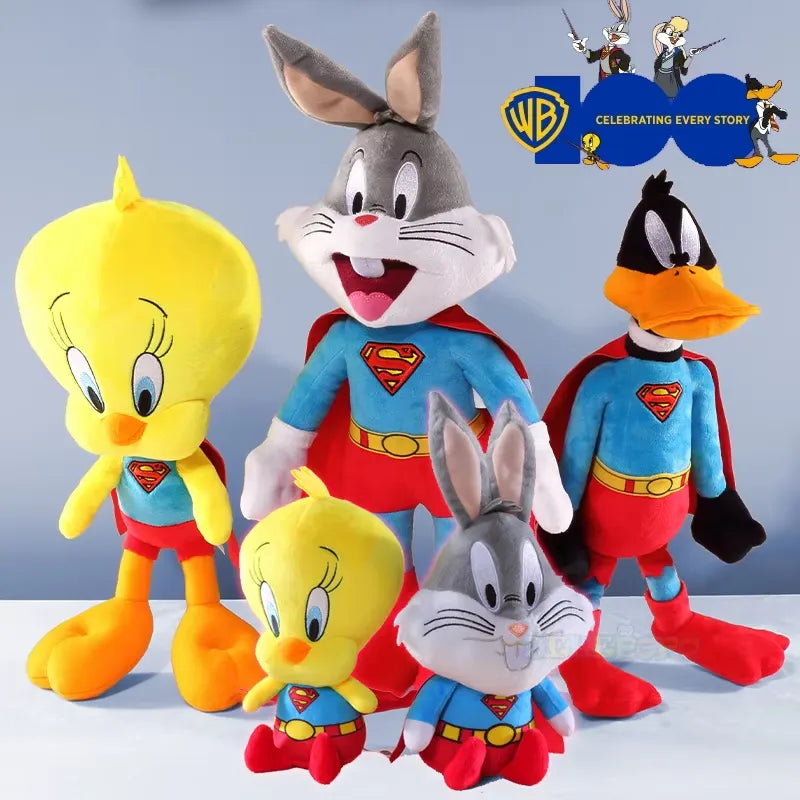 Superhero Looney Tunes 100 Anniversary Plushies