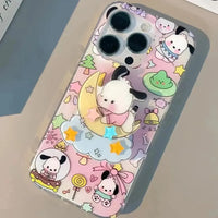 Pochacco Phone Case with Pop Socket - Bear Hugs