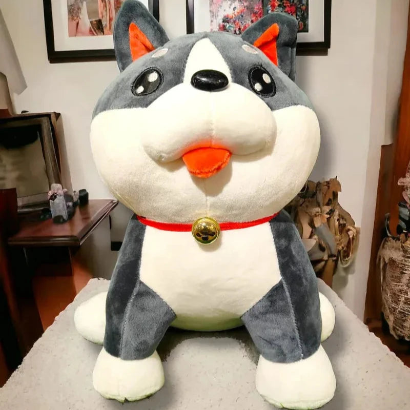 Charming Husky Plush Toy (45 cm)