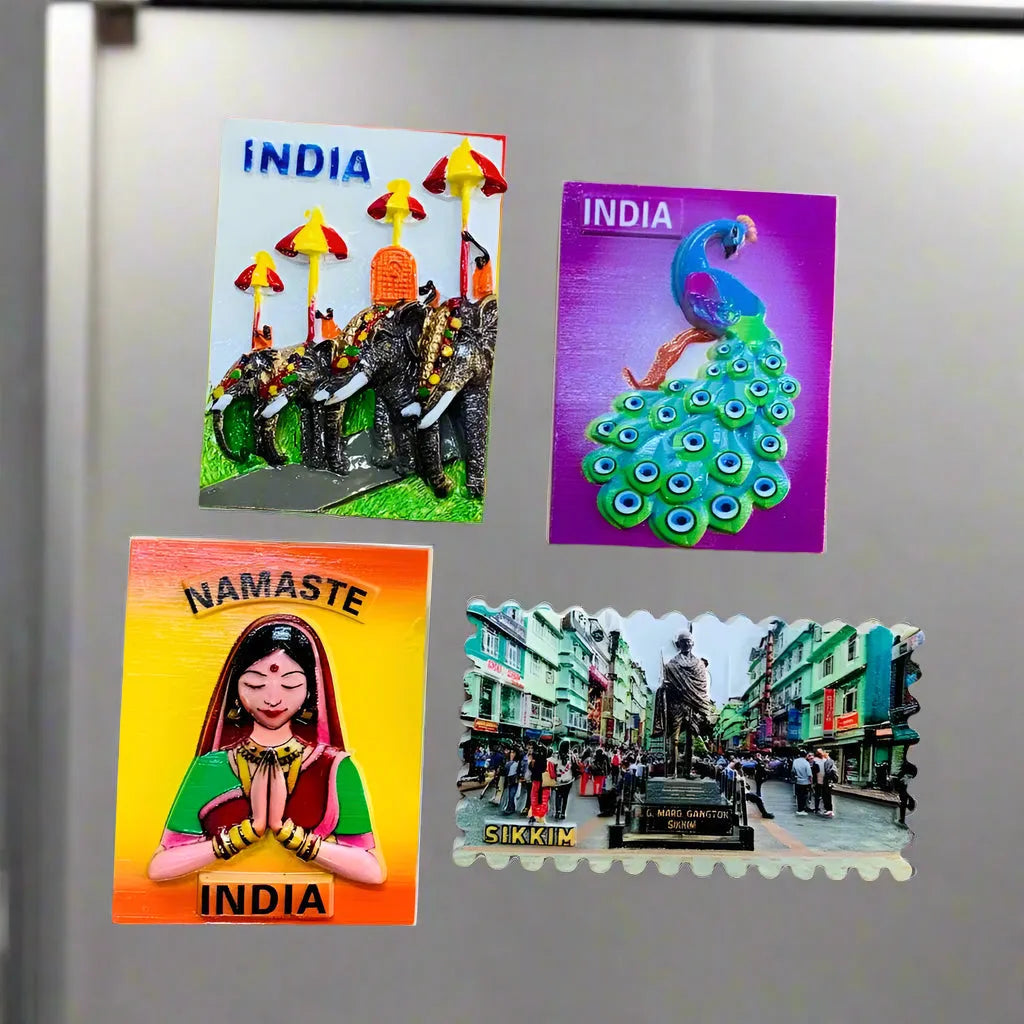 Incredible India Souvenir Fridge Magnets