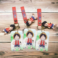 One Piece Luffy ID Card Keychain