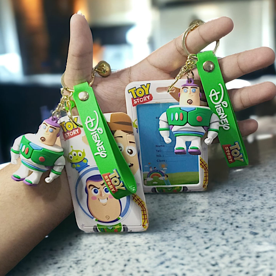 Toy Story ID Card Keychain